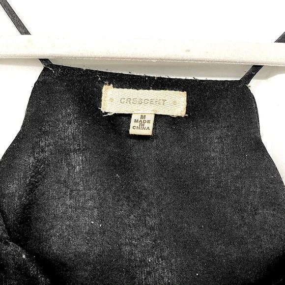 Black Scalloped Camisole - Picture 4 of 4